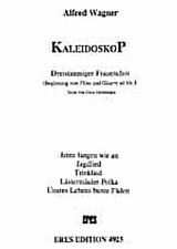 Alfred Wagner Notenblätter Kaleidoskop Liederzyklus für