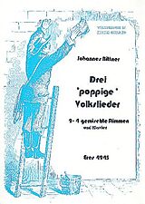 Johannes Bittner Notenblätter 2 jazzige Balladen