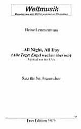 Heinz Lemmermann Notenblätter All Night all Day (Alle Tage Engel wachen über mir)