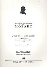 Wolfgang Amadeus Mozart Notenblätter Lamerò - Dein bin ich für