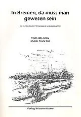 Franz Ort Notenblätter In Bremen da muss man gewesen sein