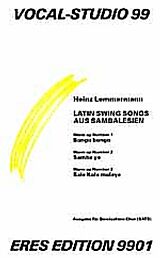 Heinz Lemmermann Notenblätter Latin Swings Songs aus Sambalesien