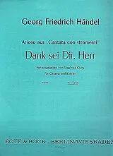 Georg Friedrich Händel Notenblätter Dank sei dir Herr