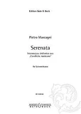 Pietro Mascagni Notenblätter Serenata - Intermezzo sinfonico aus Cavalleria rusticana