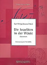 Carl Philipp Emanuel Bach Notenblätter Die Israeliten in der Wüste