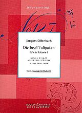 Jacques Offenbach Notenblätter Die Insel Tulipatan