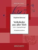  Notenblätter Volkslieder aus aller Welt Band 3