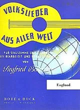 Siegfried Behrend Notenblätter Volkslieder aus aller Welt Band 1