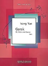 Isang Yun Notenblätter Garak