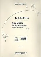 Erich Hartmann Notenblätter 4 Stücke