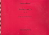 Bernhard Krol Notenblätter Sinfonia sacra op.56