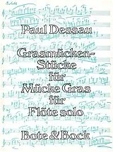 Paul Dessau Notenblätter Grasmückenstücke für Mücke Gras