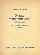 Bernhard Krol Notenblätter Figaro-Metamorphosen op.61