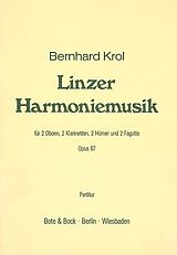 Bernhard Krol Notenblätter Linzer Harmoniemusik op. 67