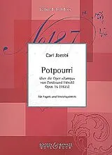 Carl Jacobi Notenblätter Potpourri op.16 über die Oper Zampa