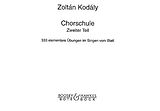 Zoltan Kodaly Notenblätter Chorschule Band 2