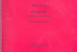 Zoltan Kodaly Notenblätter Chorschule Band 12