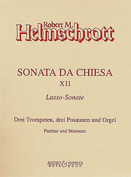 Robert Maximilian Helmschrott Notenblätter Sonata da chiesa Nr.12