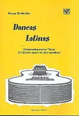 Klaus Schindler Notenblätter Dancas Latinas - Südamerikanische Tänze