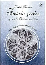 Bertold Hummel Notenblätter Fantasia poectica op.101b für Hackbrett