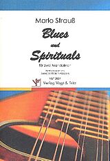 Marlo Strauss Notenblätter Blues und Spirituals 2 Mandolinen