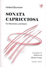Herbert *1925 Baumann Notenblätter Sonata capricciosa für Mandoline