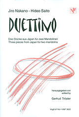 Jiro Nakano Notenblätter Duettino