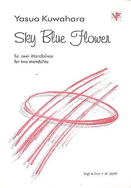 Yasuo Kuwahara Notenblätter Sky blue Flower für 2 Mandolinen