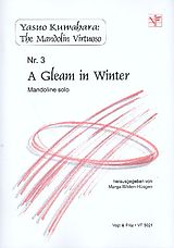 Yasuo Kuwahara Notenblätter A Gleam in Winter für Mandoline