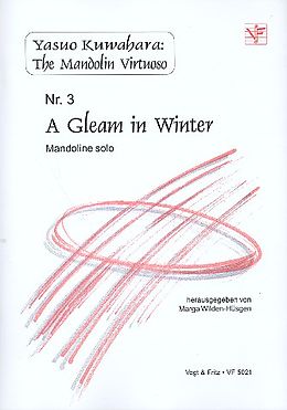 Yasuo Kuwahara Notenblätter A Gleam in Winter für Mandoline