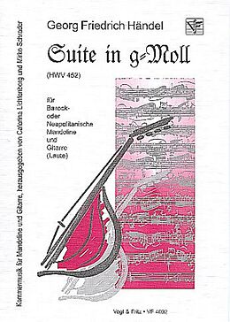 Georg Friedrich Händel Notenblätter Suite g-Moll HWV452 für