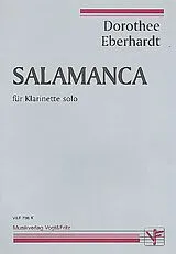 Dorothee Eberhardt Notenblätter Salamanca für Klarinette solo