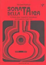 Michael Partheil Notenblätter Sonata della Taiga für 3 Gitarren (Gitarrenchor)