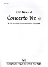 Olof Näslund Notenblätter Konzert Nr.4