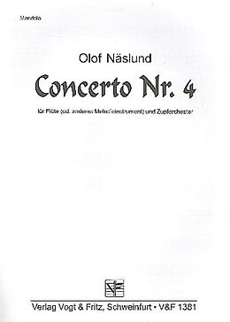 Olof Näslund Notenblätter Konzert Nr.4