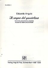 Eduardo Angulo Notenblätter Il sogno del pesciolino Konzert