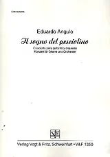 Eduardo Angulo Notenblätter Il sogna del pesciolino Konzert