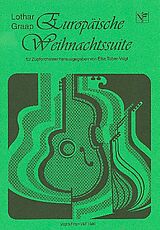 Lothar Graap Notenblätter Europäische Weihnachtssuite für Zupforchester