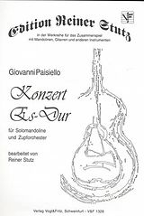 Giovanni Paisiello Notenblätter Konzert Es-Dur für Mandoline