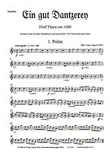 Elke Tober-Vogt Notenblätter Ein gut Dantzerey