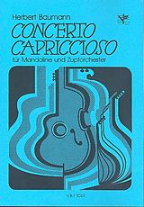 Herbert *1925 Baumann Notenblätter Concerto capriccioso für Mandoline
