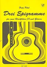 Fritz Pilsl Notenblätter 3 Epigramme