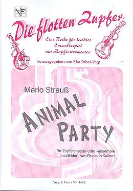Marlo Strauss Notenblätter Animal Party für Zupforchester