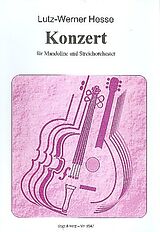 Lutz-Werner Hesse Notenblätter Konzert für Mandoline und