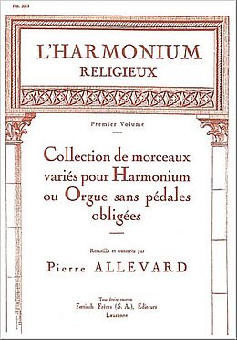  Notenblätter Lharmonium religieux vol.1