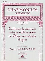  Notenblätter Lharmonium religieux vol.2