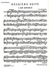 Emile de Ribaupierre Notenblätter Suites montagnardes