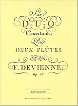 Francois Devienne Notenblätter 6 duos concertants op.83