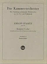 Johann Anton Stamitz Notenblätter Konzert C-Dur für Flöte, Streicher