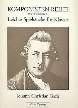 Johann Christian Bach Notenblätter Komponisten-Reihe Leichte